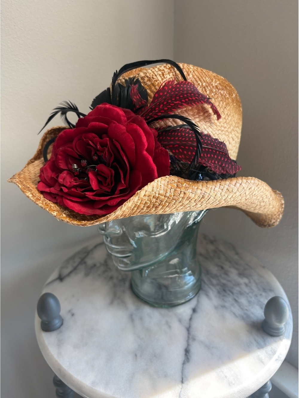 Triple Crown Hat Co. Kentucky Derby / Race Day Straw Cowboy Hat
